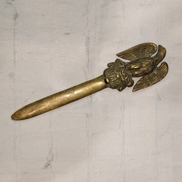 Vintage Office Vintage Brass Eagle Letter Opener Poshmark